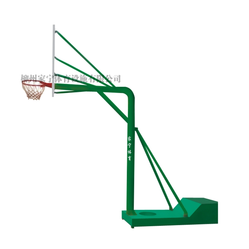 巴彦淖尔JN-A6 底桶圆管移动式篮球架